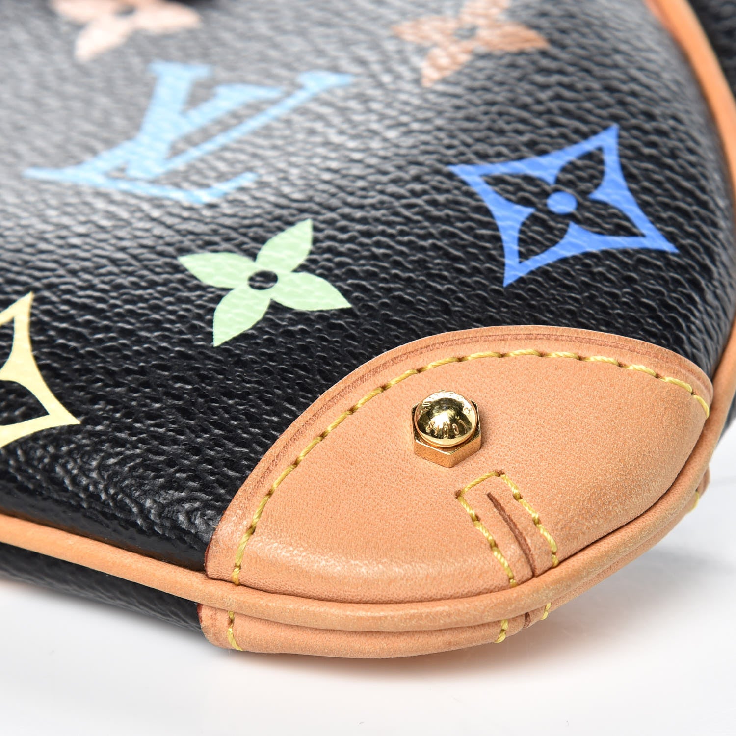 Louis Vuitton Monogram Multicolor Pochette Milla MM Black 9 of 9