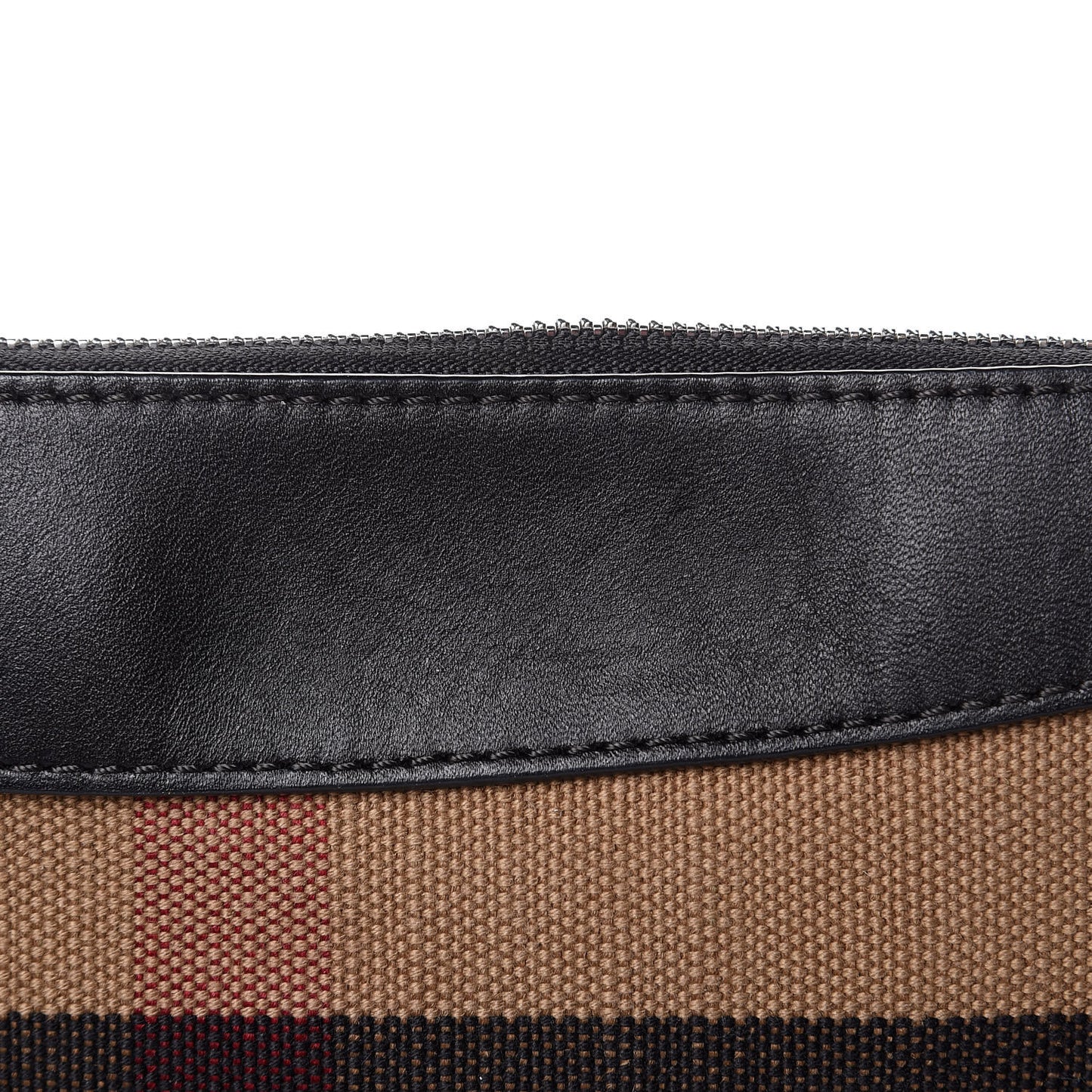 Mega Check Peyton Crossbody Clutch Bag Black