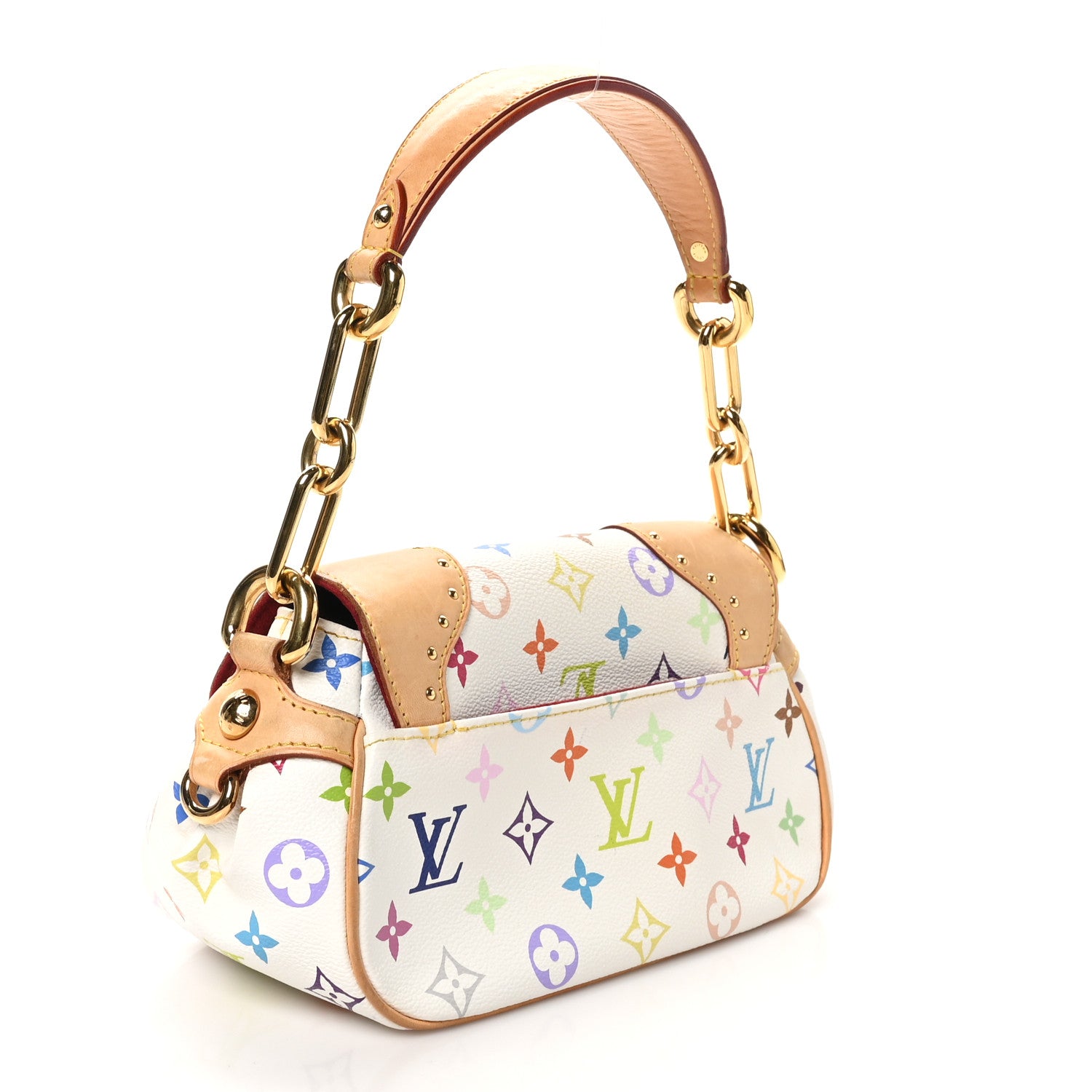 Louis Vuitton Monogram Multicolor Marilyn White 2 of 10