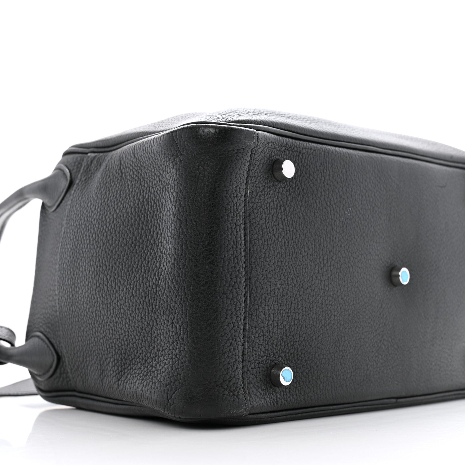 Hermes Taurillon Clemence Lindy 30 Black 9 of 12