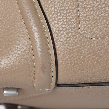 Celine Drummed Calfskin Mini Luggage Dune 16 of 17