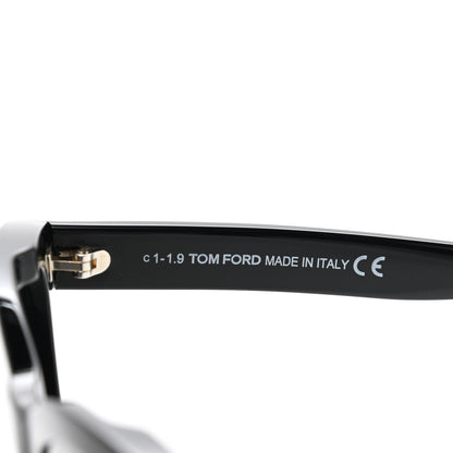 Tom Ford Lauren Sunglasses TF614 Black 6 of 8