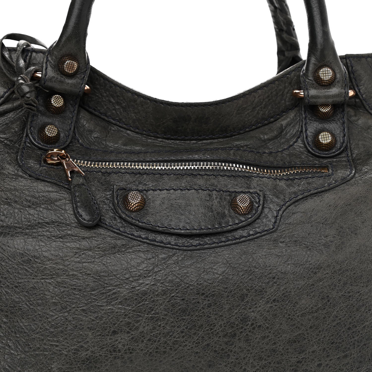 Balenciaga Agneau Giant 12 Rose Gold Hardware Velo Anthracite 8 of 11
