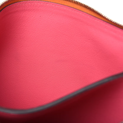 Hermes Evercolor Atout Pouch Abricot Rose Azalee 9 of 18
