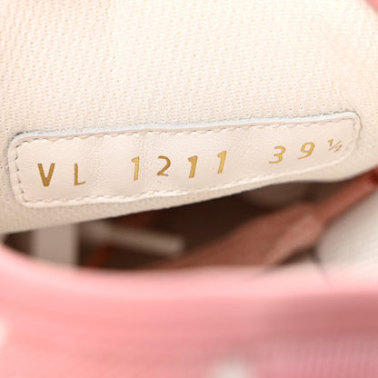 Louis Vuitton Denim Monogram Squad Sneakers 39.5 Pink 8 of 8