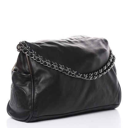 Chanel Lambskin Large Ultimate Soft Tote Black 3 of 17