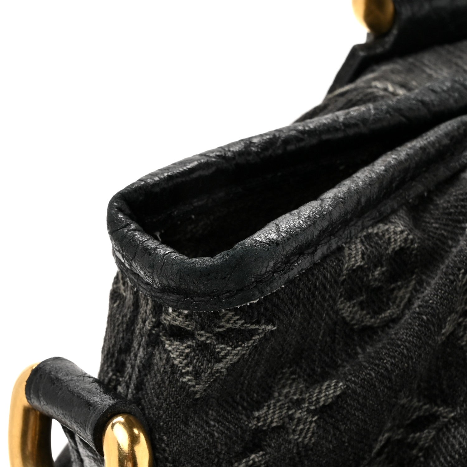Louis Vuitton Denim Neo Cabby MM Black 11 of 13