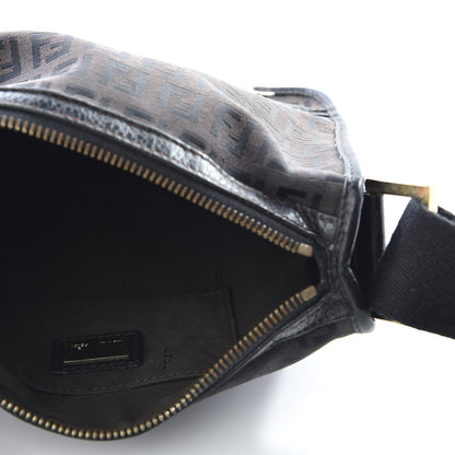 Fendi Zucchino Crossbody Messenger Dark Brown 4 of 8