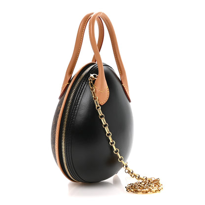 Louis Vuitton Monogram Egg Bag Black 3 of 10