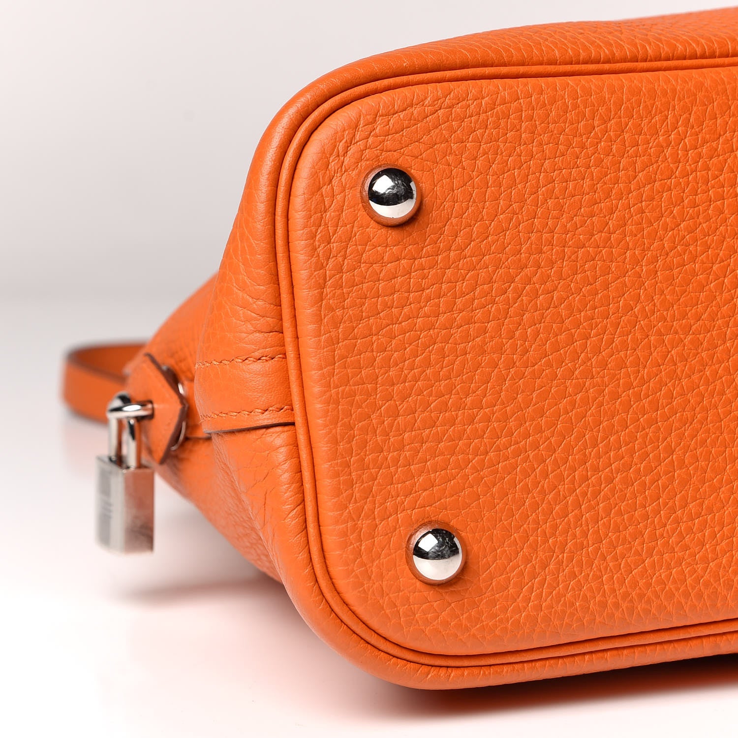 Hermes Taurillon Clemence Bolide 31 Orange 10 of 17