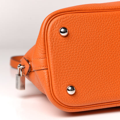 Hermes Taurillon Clemence Bolide 31 Orange 10 of 17