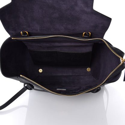 Celine Grained Calfskin Mini Belt Bag Black 6 of 7