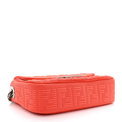 Fendi Technical Fabric FF Midi Chain Baguette Tulipano 4 of 12