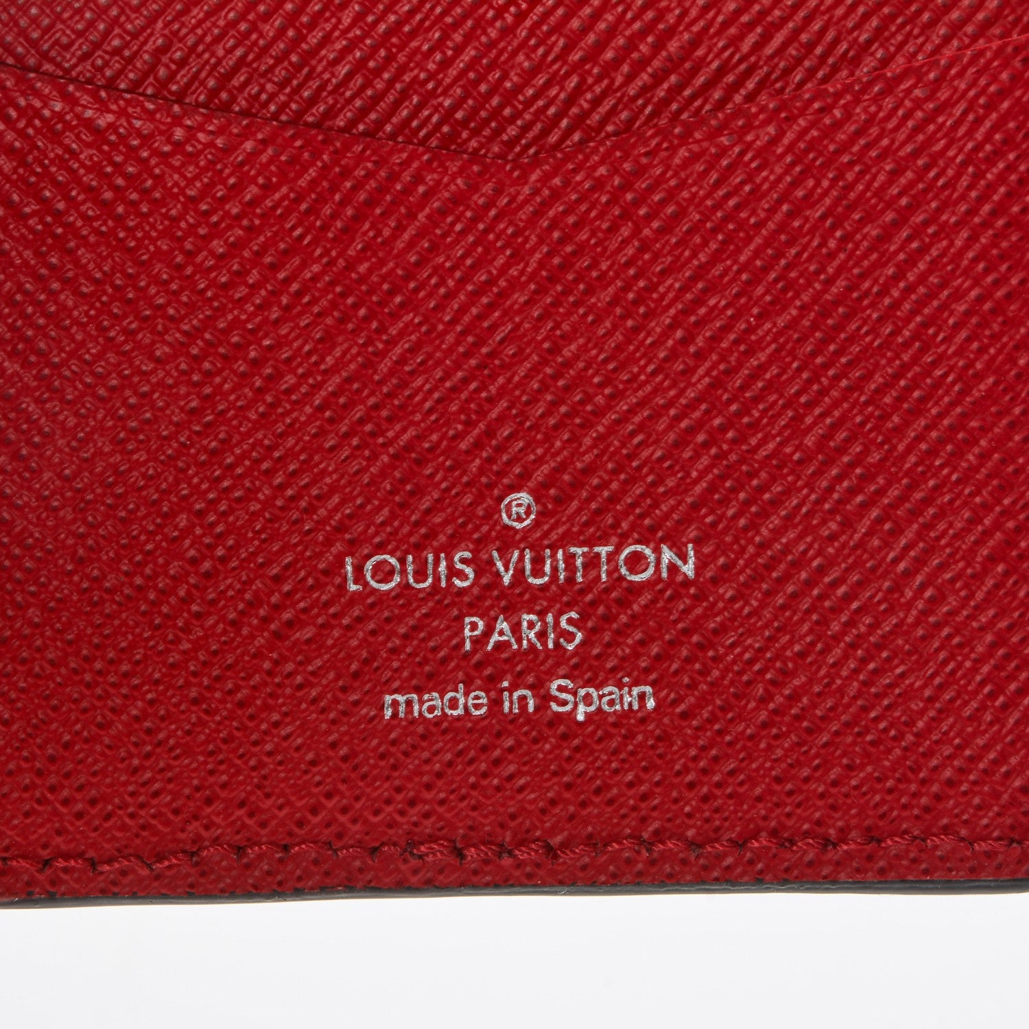 Louis Vuitton X SUPREME Epi Pocket Organizer Red 6 of 7