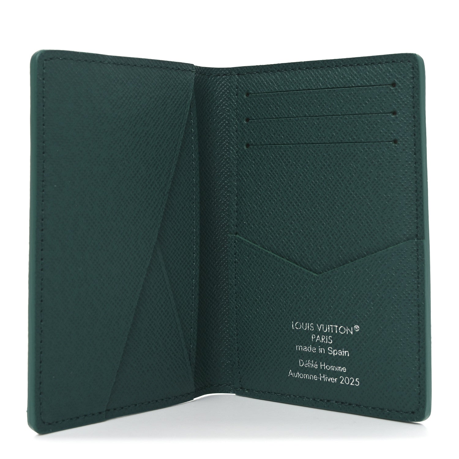 Louis Vuitton Monogram Paris Tokyo Pocket Organizer Green 5 of 7