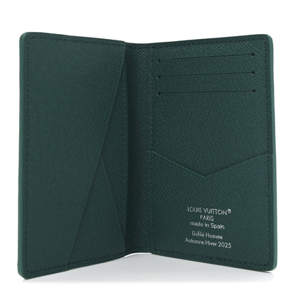 Louis Vuitton Monogram Paris Tokyo Pocket Organizer Green 5 of 7