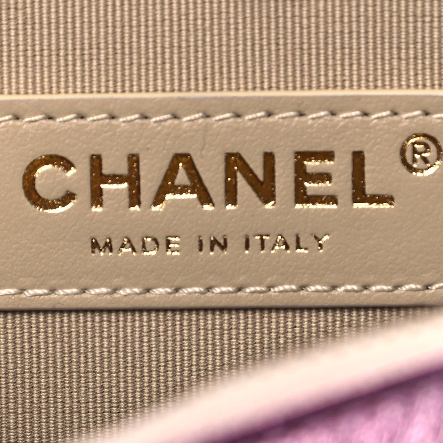 Metallic Lambskin Like A Wallet Flap Golden Pink