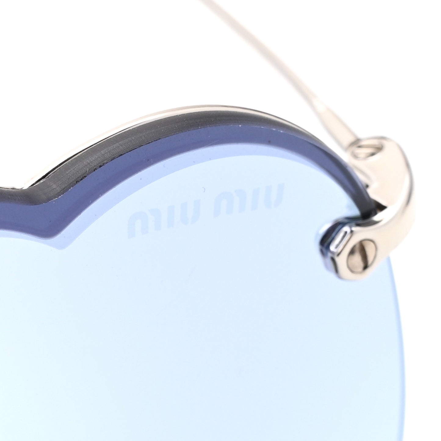 Metal Cloud Sunglasses SMU56U Blue