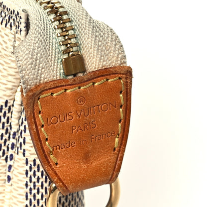 Louis Vuitton Damier Azur Mini Pochette Accessories 6 of 10