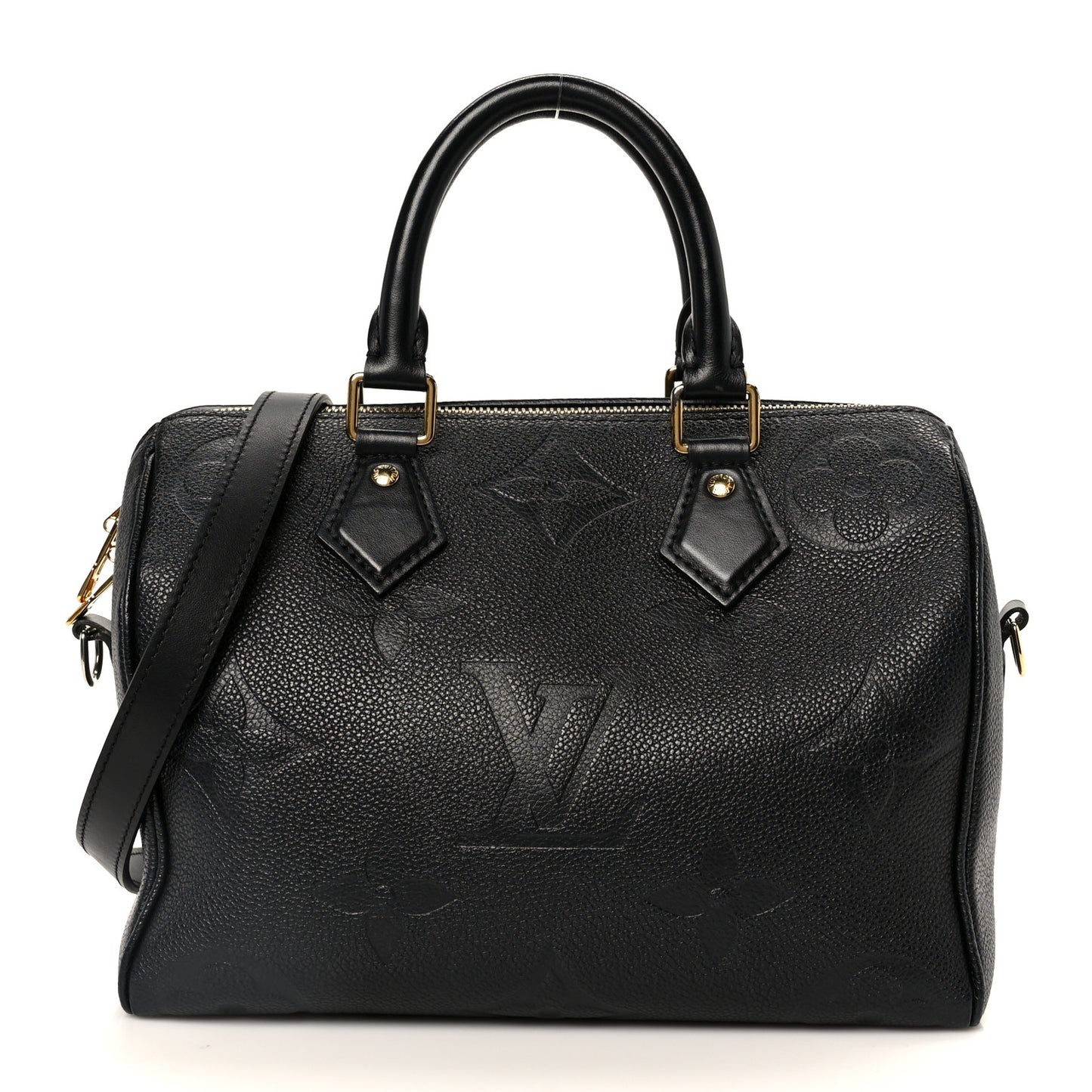 Empreinte Monogram Giant Speedy Bandouliere 25 Black