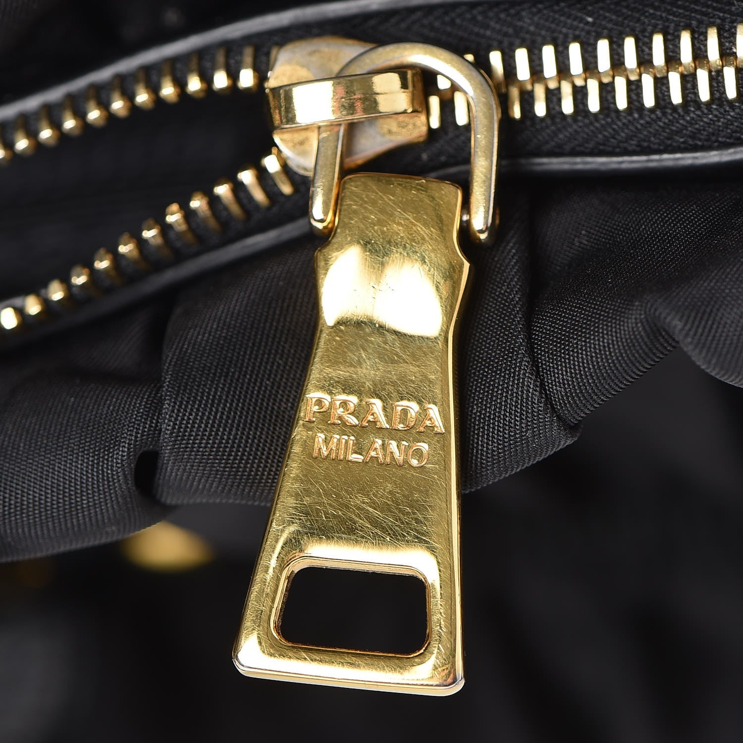 Prada Tessuto Nylon Gaufre Tote Black 10 of 34