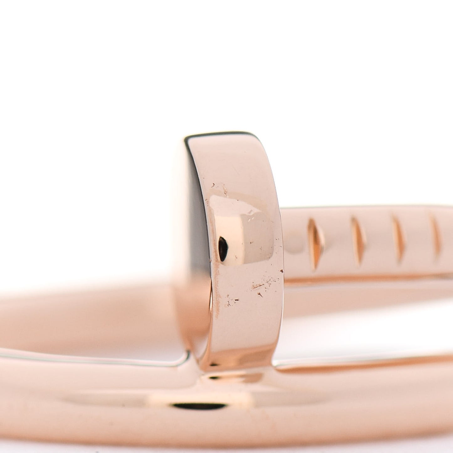18K Pink Gold Juste Un Clou Ring 57 8