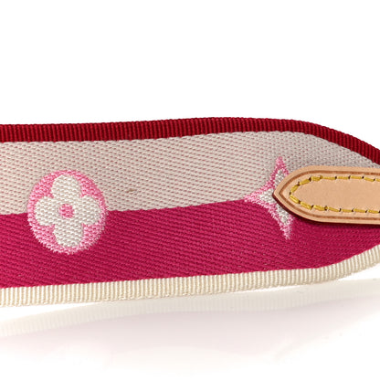 Louis Vuitton Jacquard Speedy Bandouliere 20 Shoulder Strap Fuchsia 6 of 7