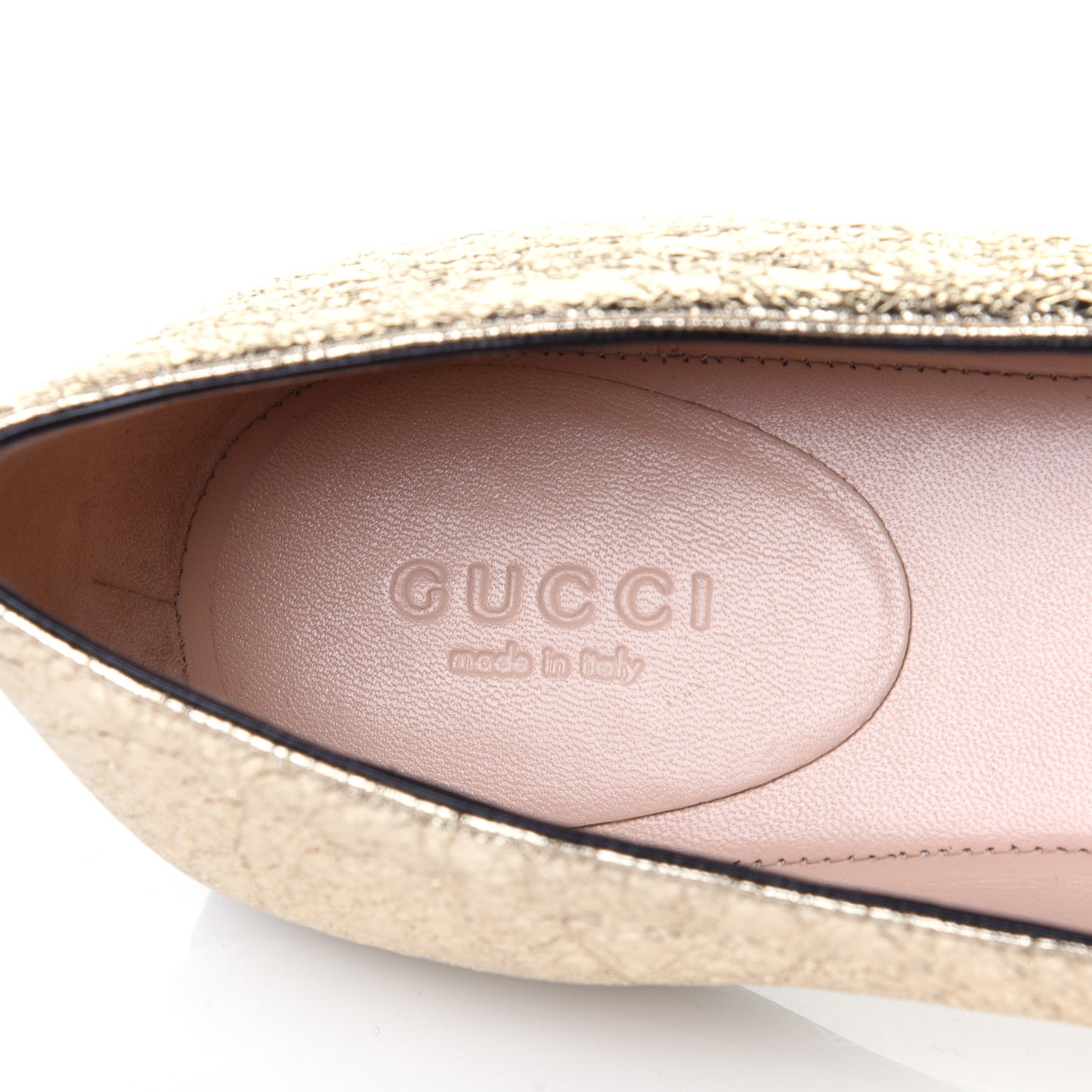 Galassia GG Marmont Fringe Flats 39 Platino