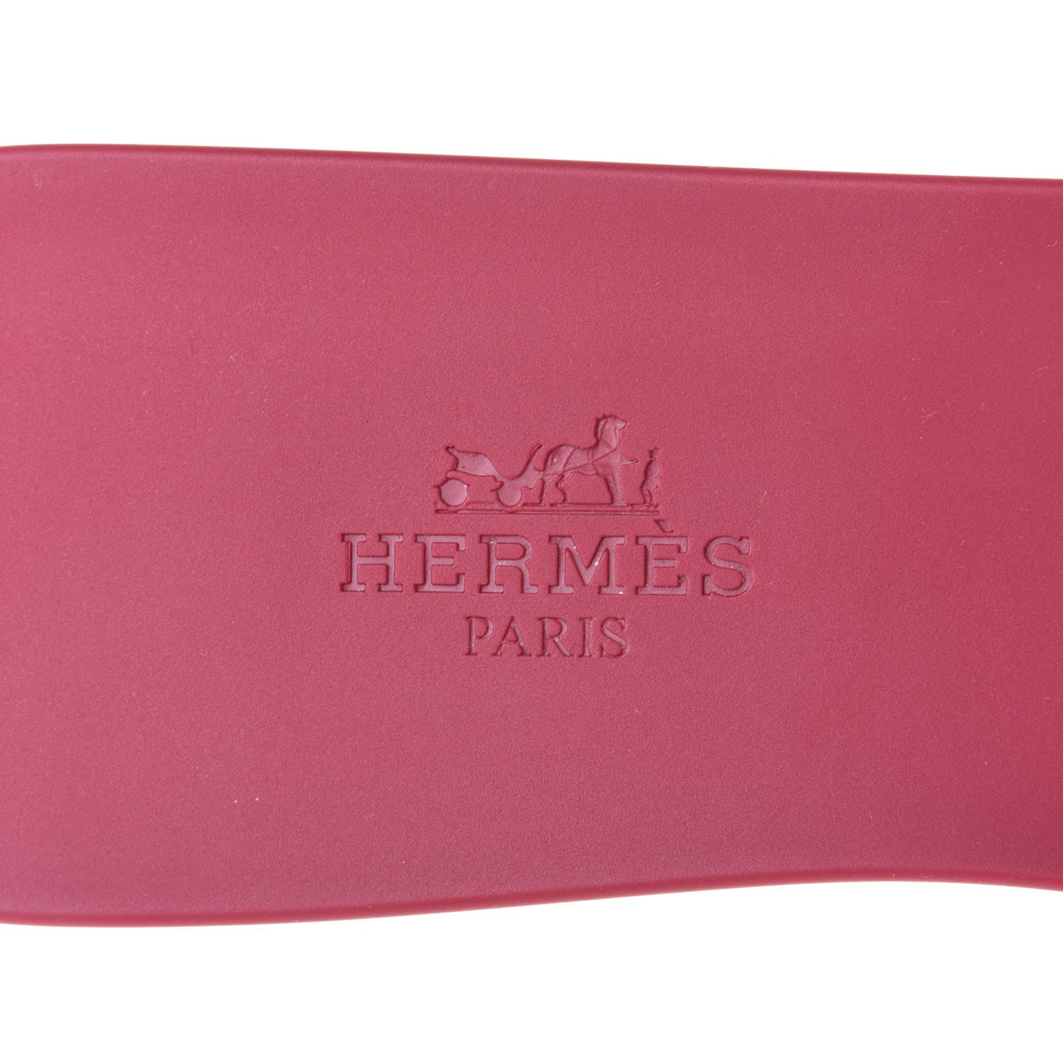Hermes Rubber Aloha Sandals 37 Rose Baie 9 of 10