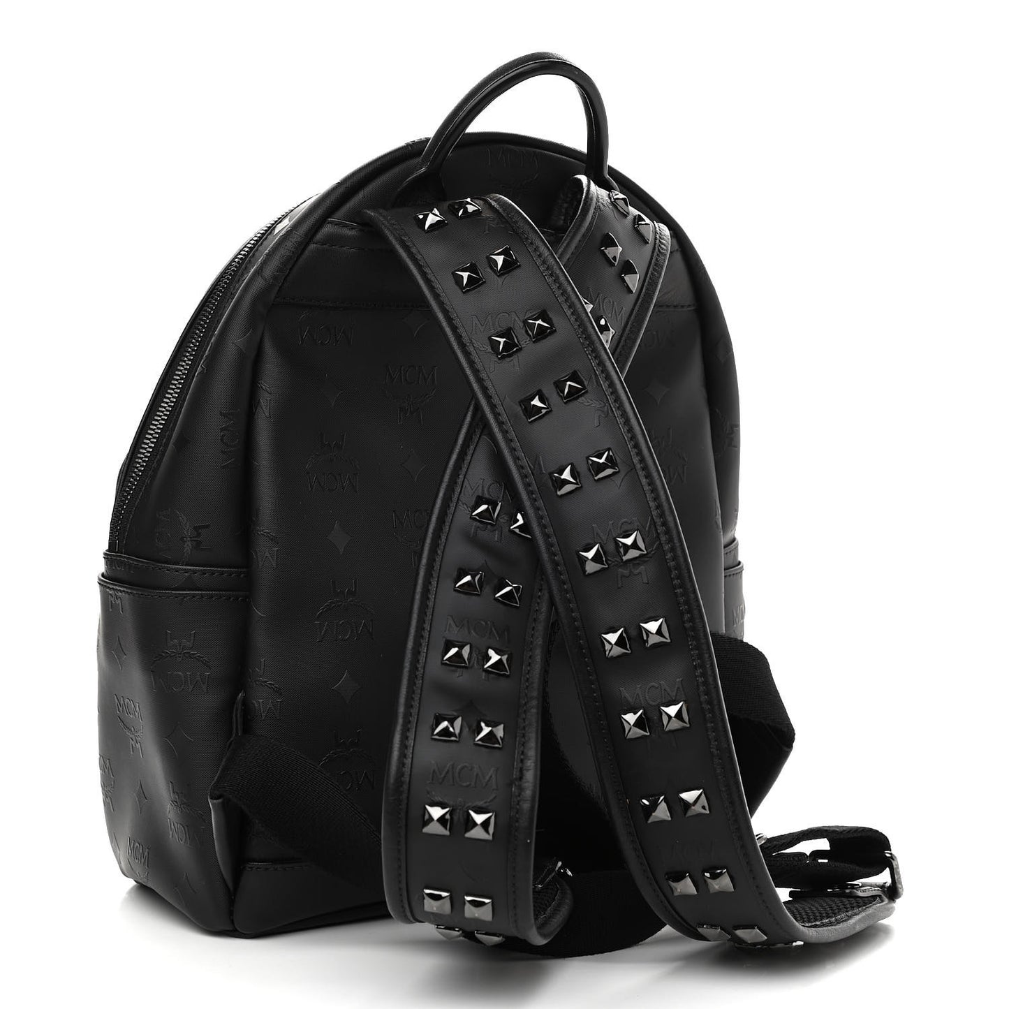Visetos Crystals Studded Stark Small Backpack Black