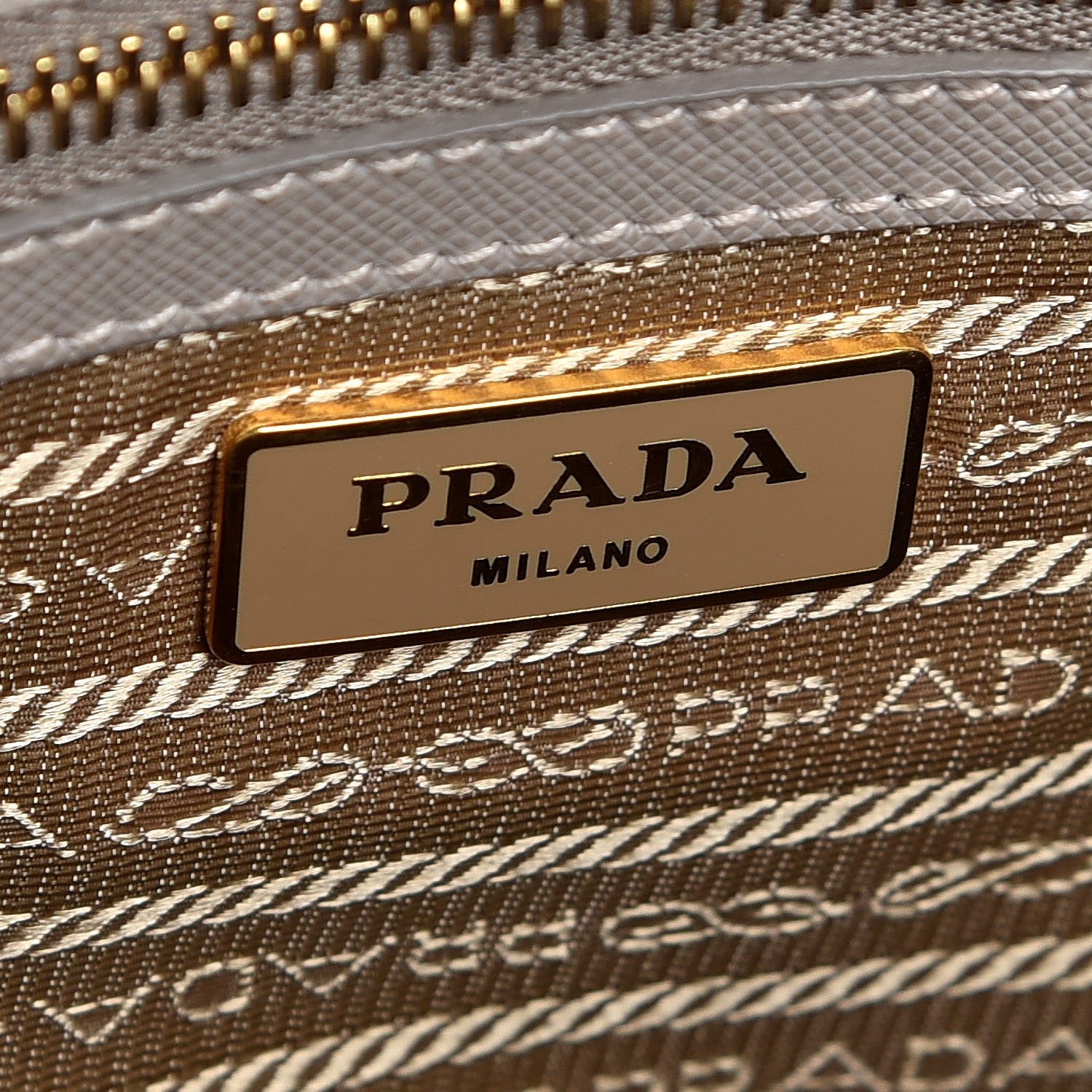 Prada Saffiano Lux Medium Tote Pomice 6 of 11