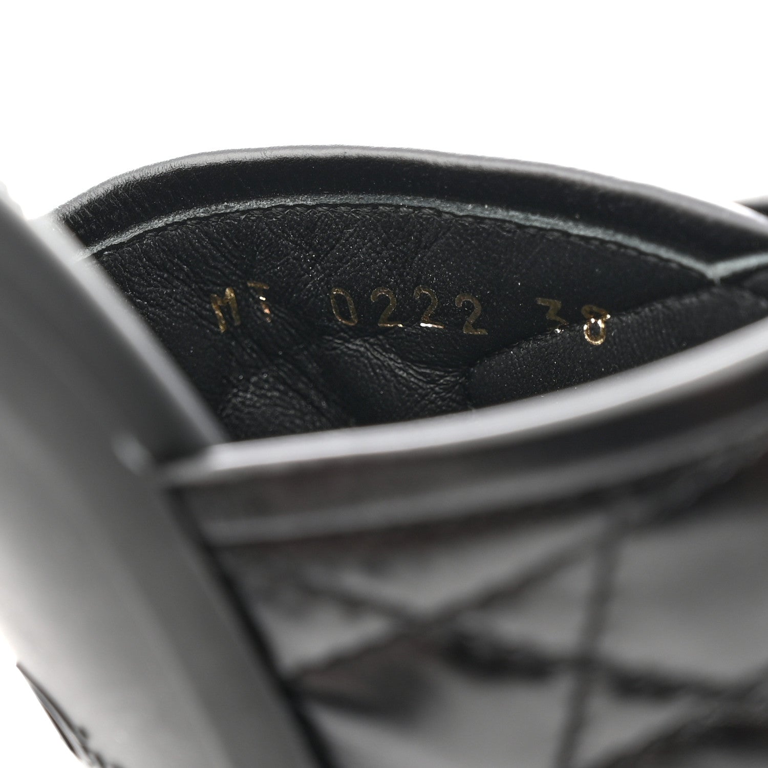 Christian Dior Calfskin Cannage Quilted Dio(r)evolution 80mm Slide Sandals 38 Black 8 of 8