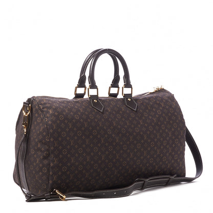 Louis Vuitton Monogram Idylle Speedy Voyage Bandouliere 45 Fusain 3 of 8