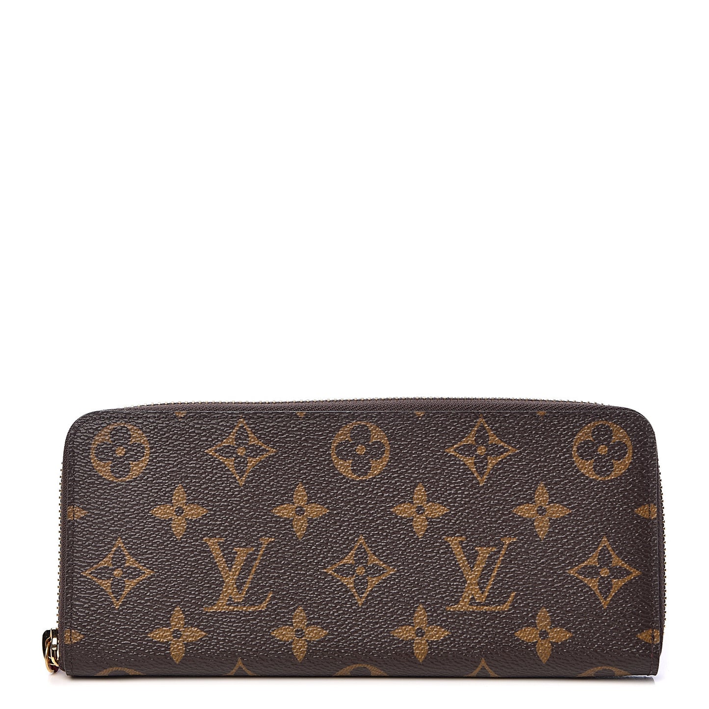 Monogram Clemence Wallet Fuchsia