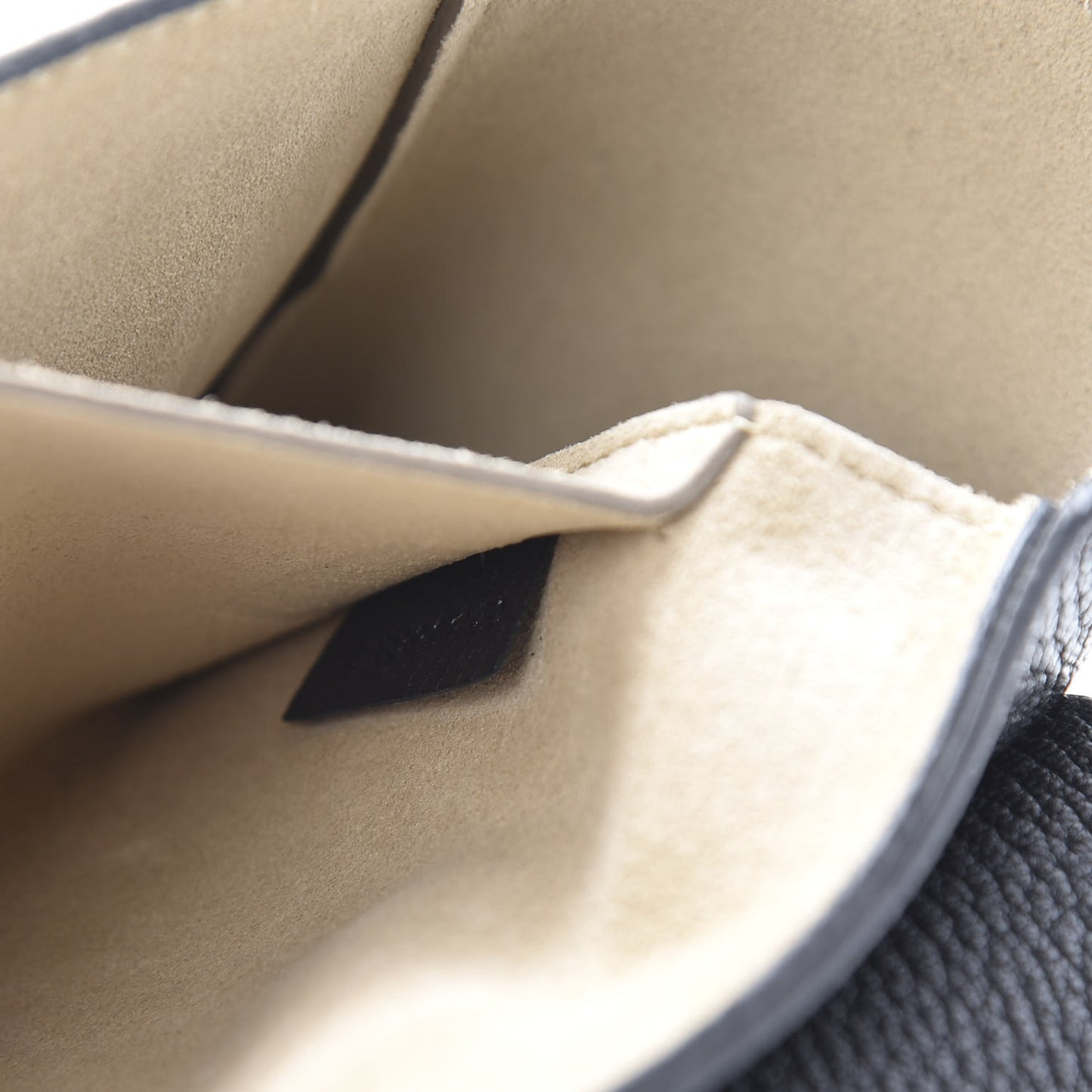 Grained Lambskin Drew Shoulder Bag Black