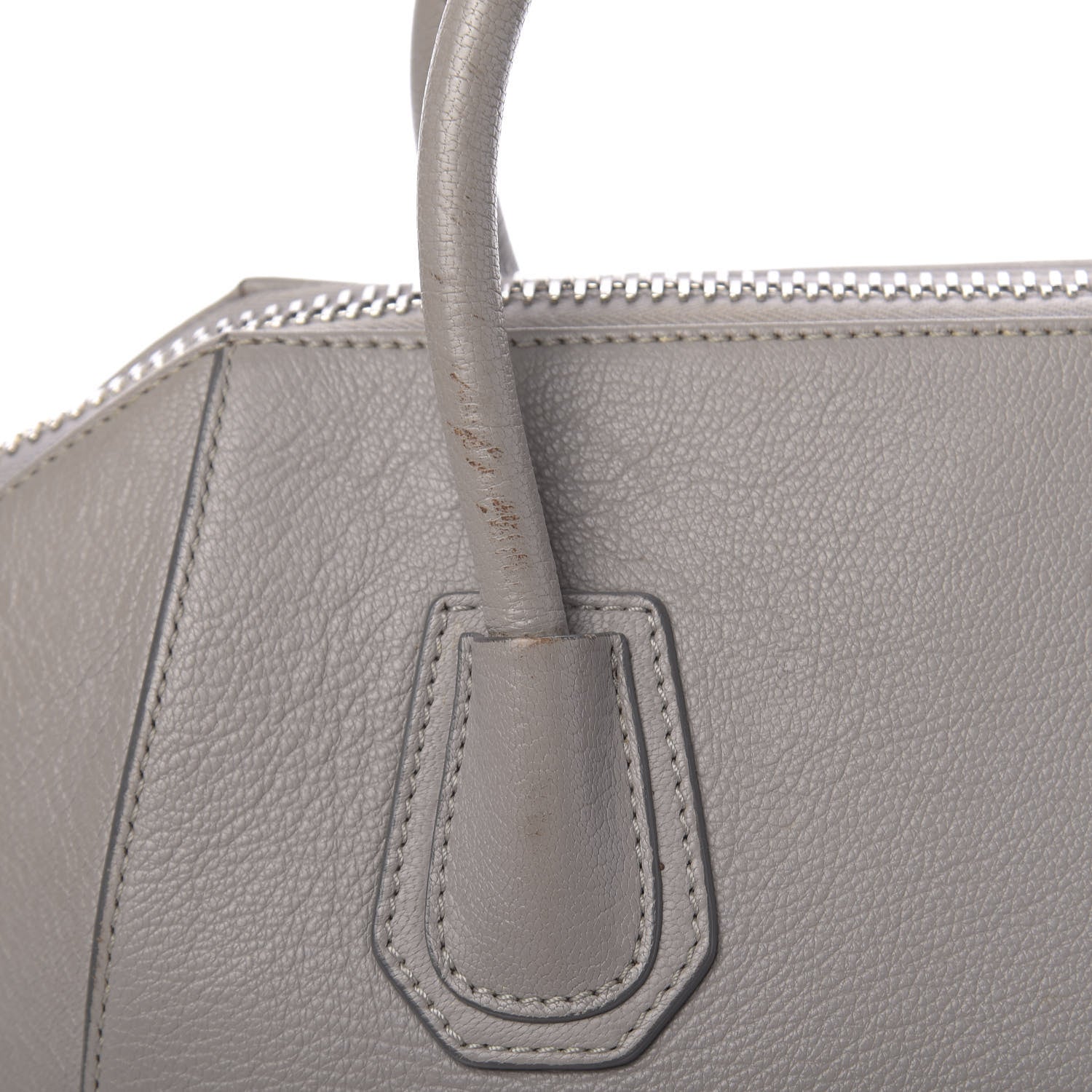 Givenchy Sugar Goatskin Small Antigona Pearl Grey 9 of 16
