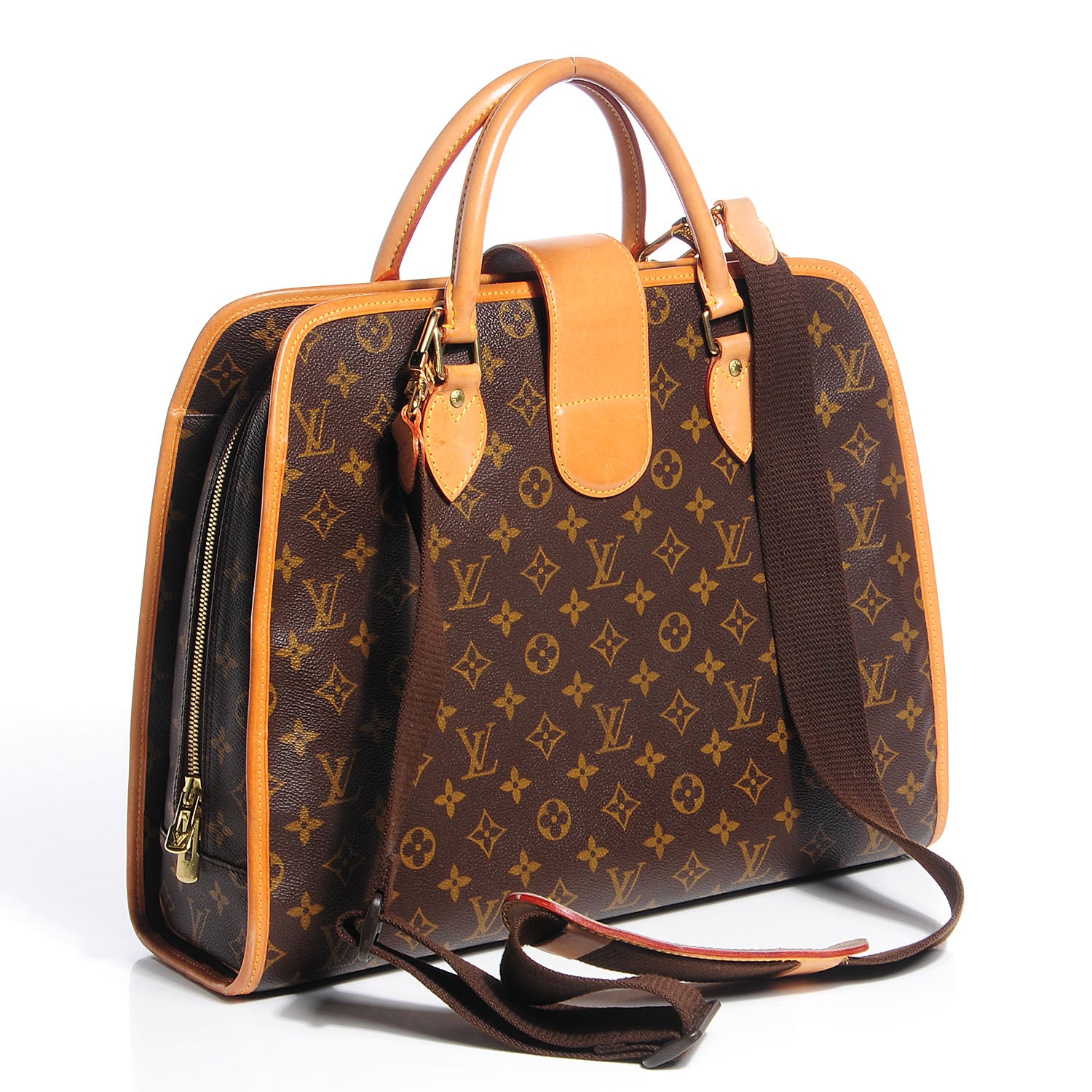 Louis Vuitton Monogram Rivoli Briefcase 3 of 8