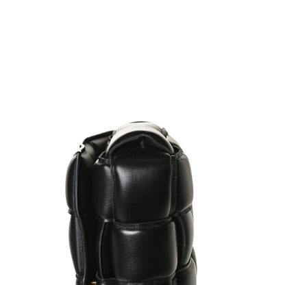 Bottega Veneta Nappa Maxi Intreccio Padded Cassette Crossbody Bag Black 14 of 15