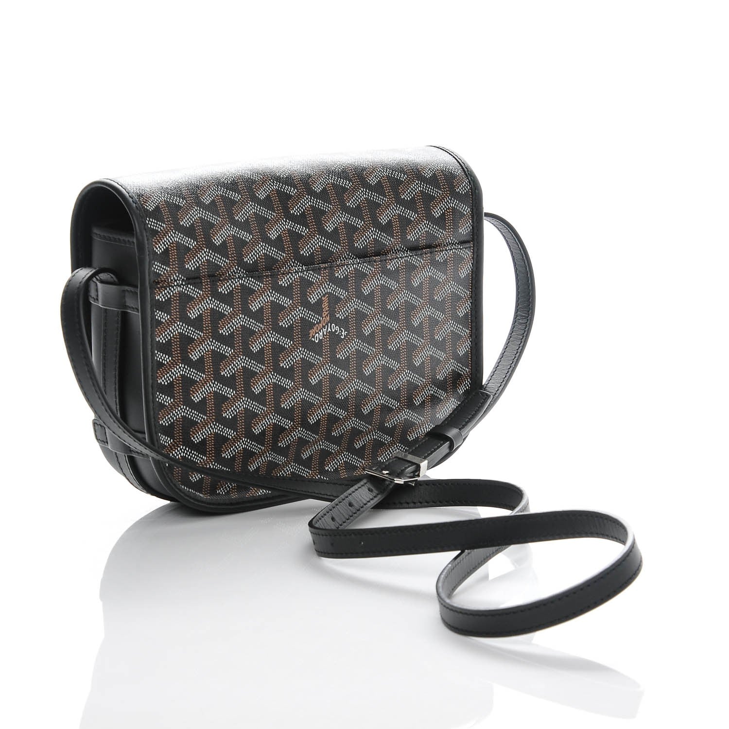 Goyard Goyardine Belvedere PM Messenger Bag Black 3 of 6