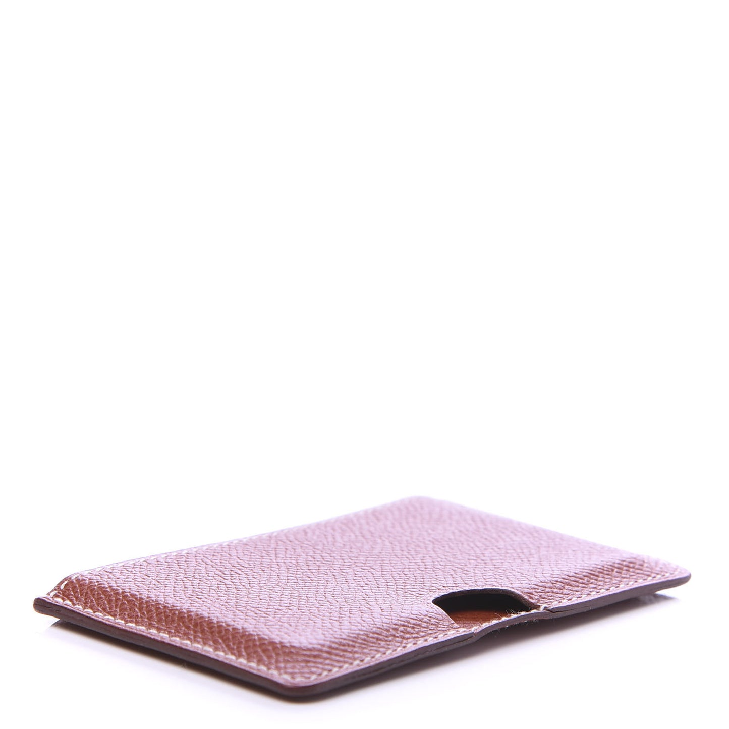 Epsom Porquerollers Card Case Brique
