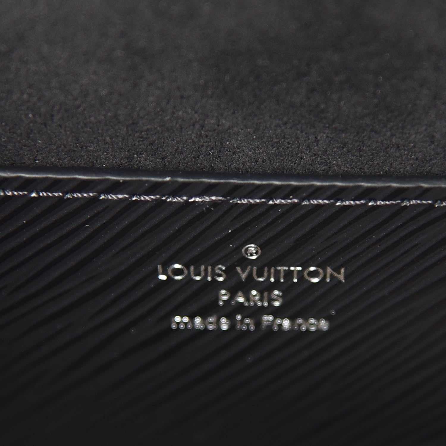 Louis Vuitton Epi Monogram Twist Shoulder Bag MM Black 6 of 7
