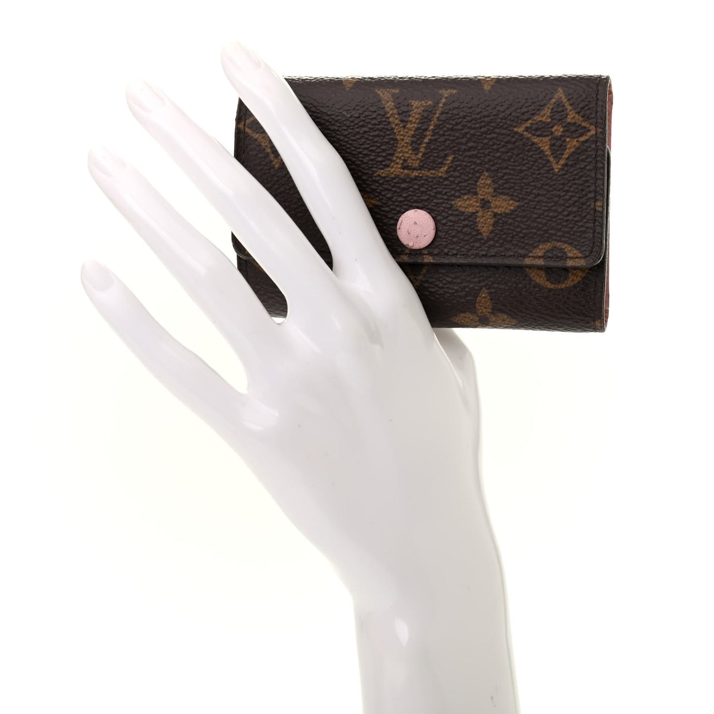 Monogram Multicles 6 Key Holder Rose Ballerine