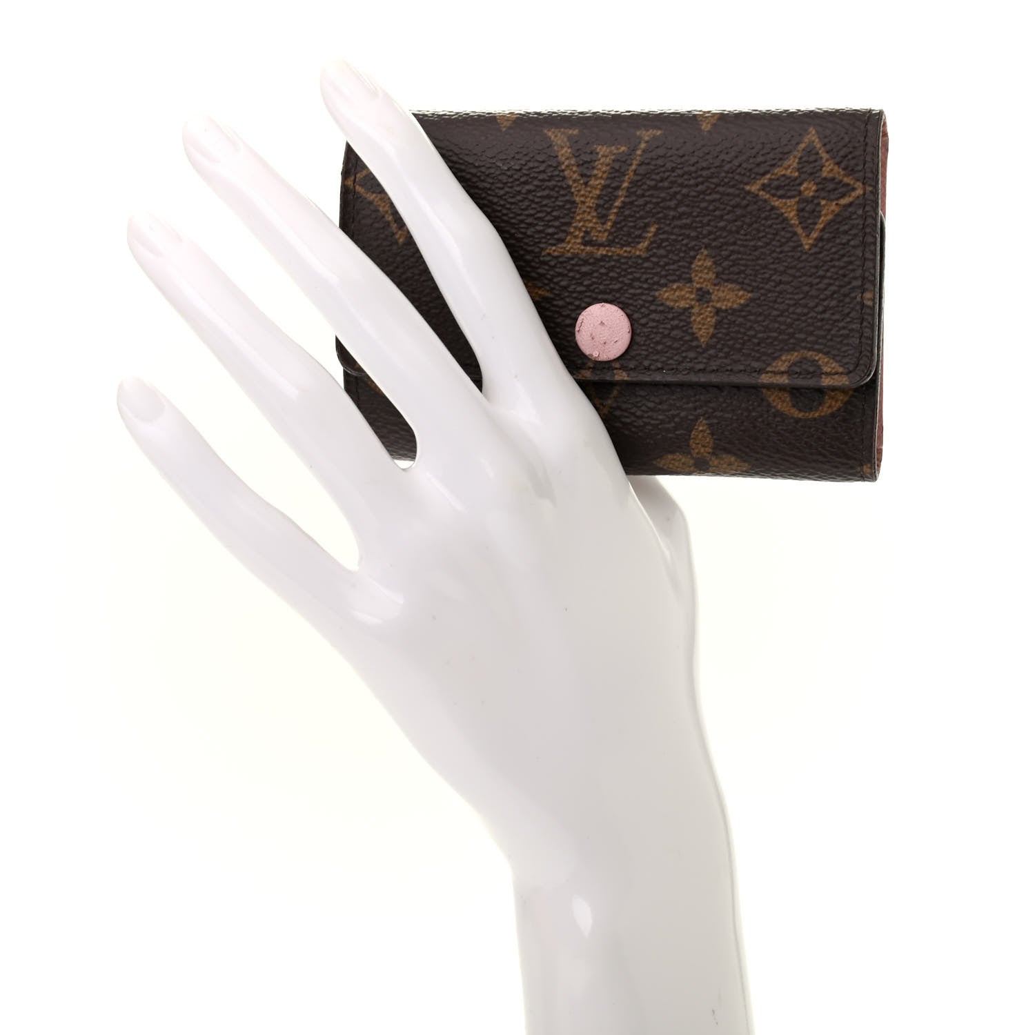 Louis Vuitton Monogram Multicles 6 Key Holder Rose Ballerine 2 of 11