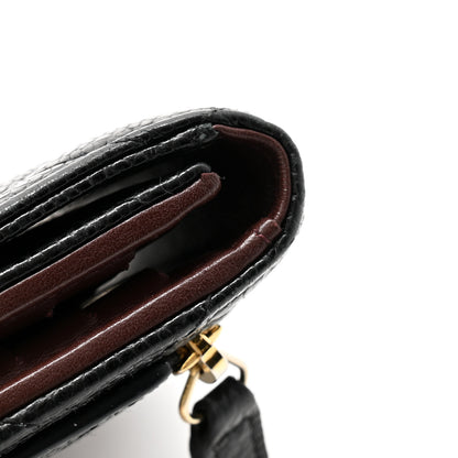 Chanel Caviar Quilted Compact Flap Wallet Black 11 of 12
