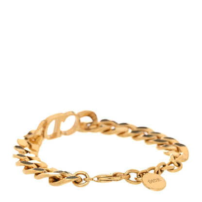 Christian Dior Brass CD Icon Chain Bracelet Gold 3 of 6