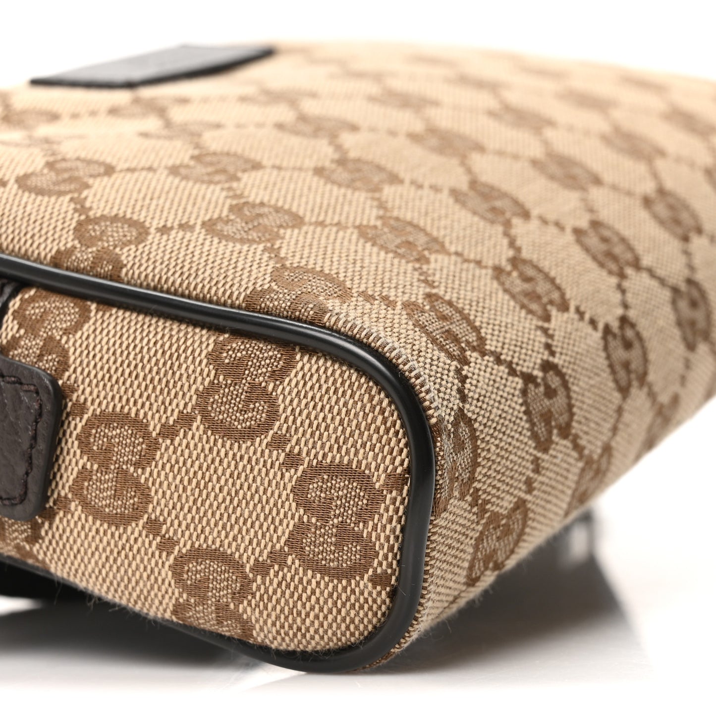 Monogram Belt Bag Dark Brown
