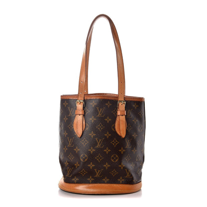 Louis Vuitton Monogram Petit Bucket 23 1 of 11