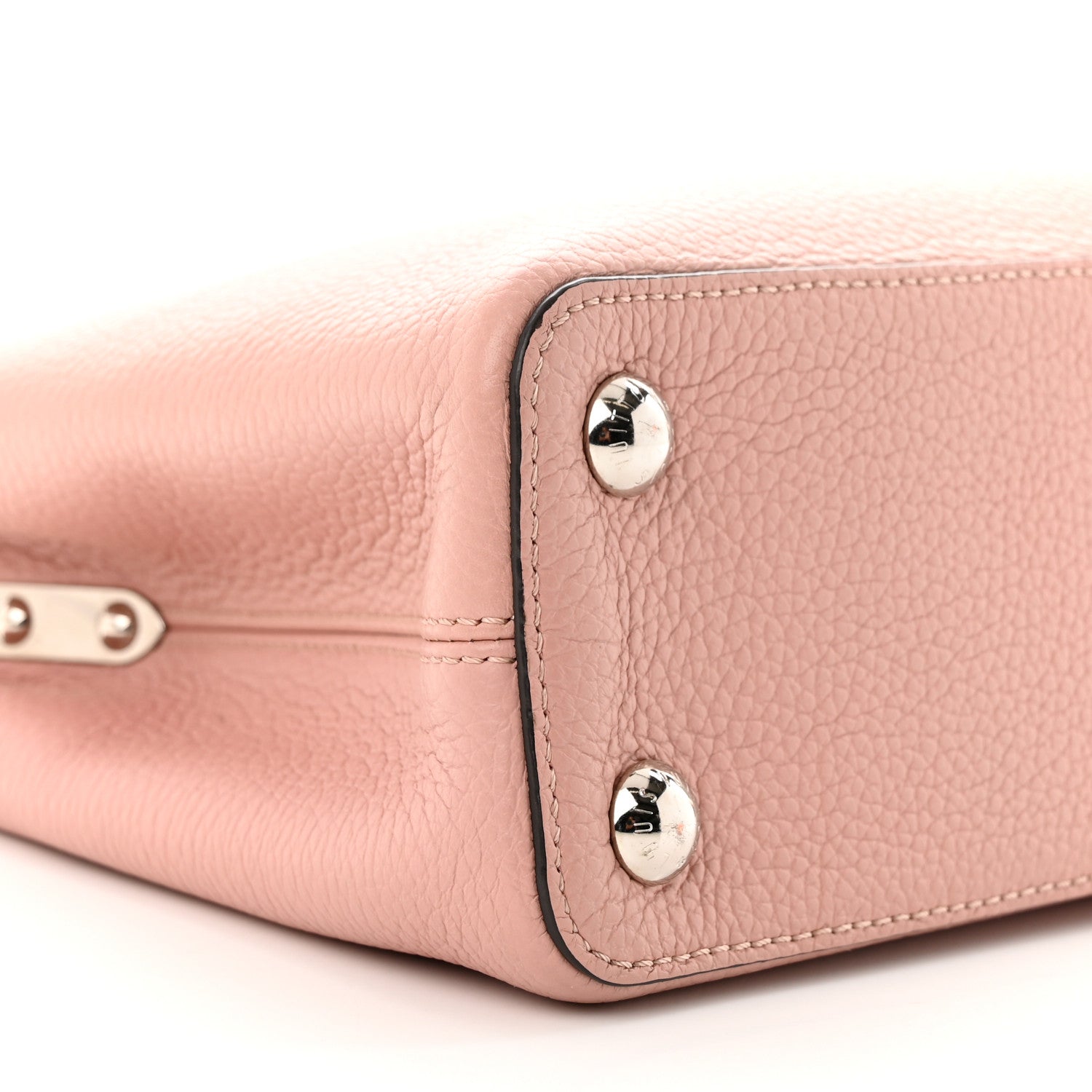 Louis Vuitton Taurillon Capucines BB Magnolia 8 of 12