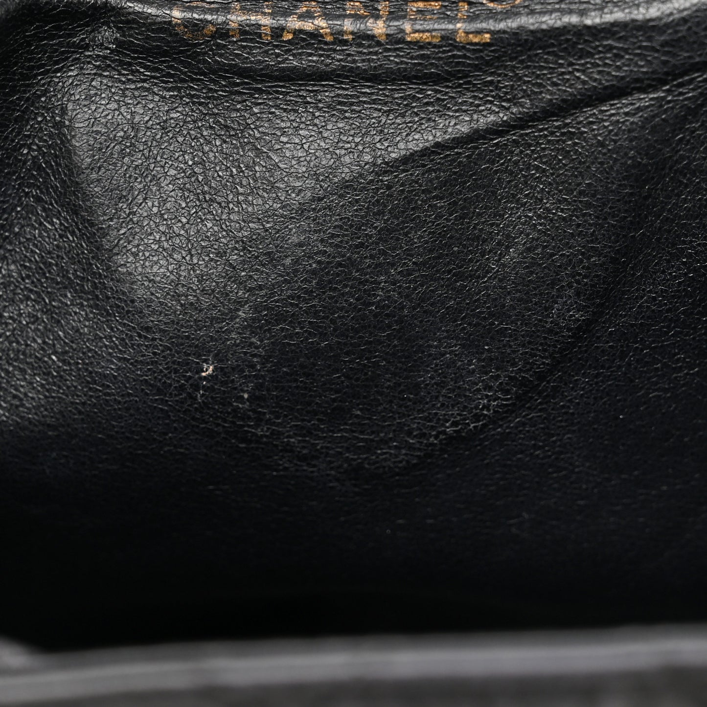 Lambskin Quilted Drawstring Backpack Black
