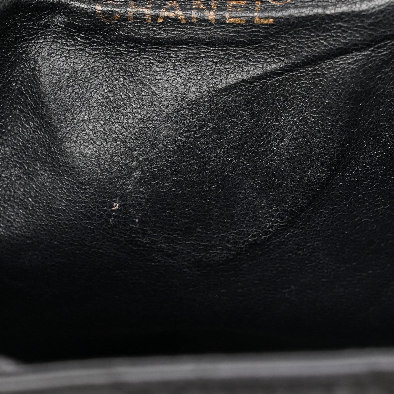 Chanel Lambskin Quilted Drawstring Backpack Black 11 of 15